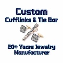 Personalized Blank Round Engraved Custom Logo French Cuff Shirt Cufflink for Men Stainless Steel Cuff Link Accessory for Wedding