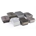 CHAGHE IP65 Outdoor Aluminum Telecom Enclosure Aluminum Enclosure 50C-2
