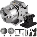 Bs-1 6 Inch 3 Jaw Chuck Semi Universal Dividing Head Model D0100HADPL7 for Milling Grinding Drilling Machine