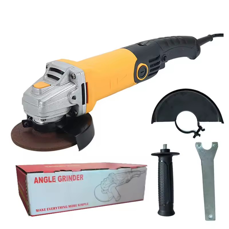 Customized Industrial DIY Brushless Cordless Electric Angle Grinder 100mm/125mm Disc Diameter 650W Stainless Steel Polishing