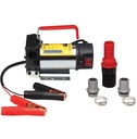 Stainless Steel Diesel Extractor Pump 12V 24V Motor Self Priming Oil Fuel Transfer Pump W/Brass Adapters for Automotive Use