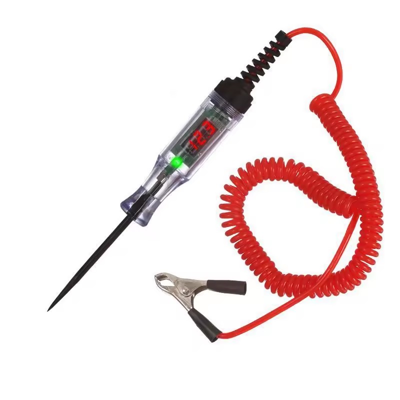High Quality KHC KHC-01 3-90V DC Digital Display Voltage Circuit Tester Universal Cars/Trucks USB Interface Long Probe
