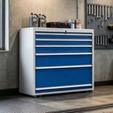 Multi-Drawer Metal Tool Chest, Heavy Duty Swivel Casters for Auto Repair Garage Hand Tool Storage