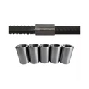 High Quality Carbon Steel Round Long Coupling Nuts for Heavy Industry with Cutting Bending Welding Services