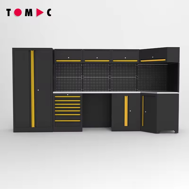Pro Garage Furniture Corner Modular Combo Tool Cabinet with Tools Rolling Garage Cabinet Carrinho De Ferramentas