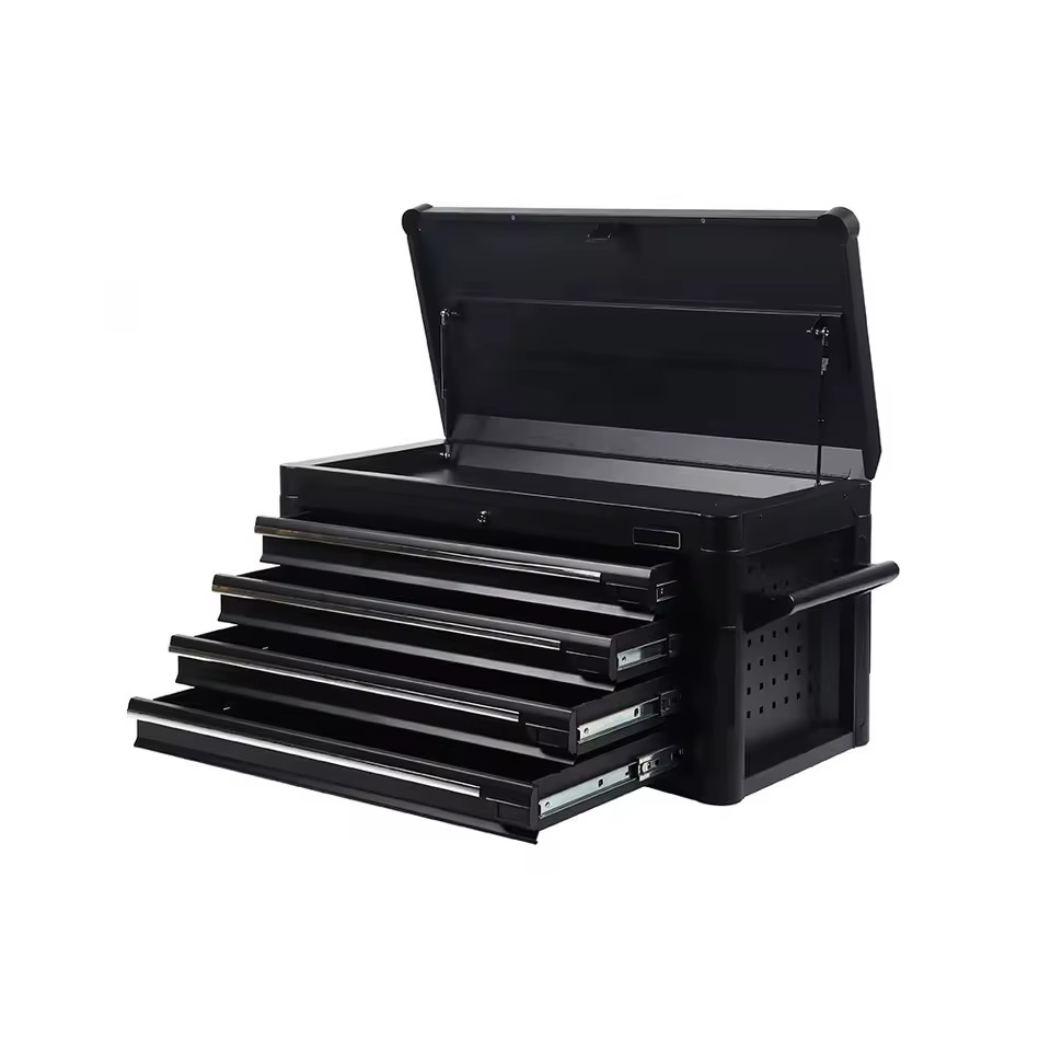4 Drawer Metal Tool Box Tool Storage Box for Garage