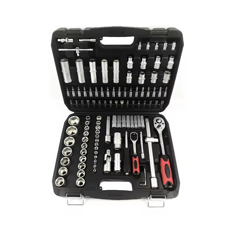 108pcs Box Tool Set for Car Repair Tools Mechanic Tool Set Matte Plating Sockets Set Ratchet Spanners Wrench
