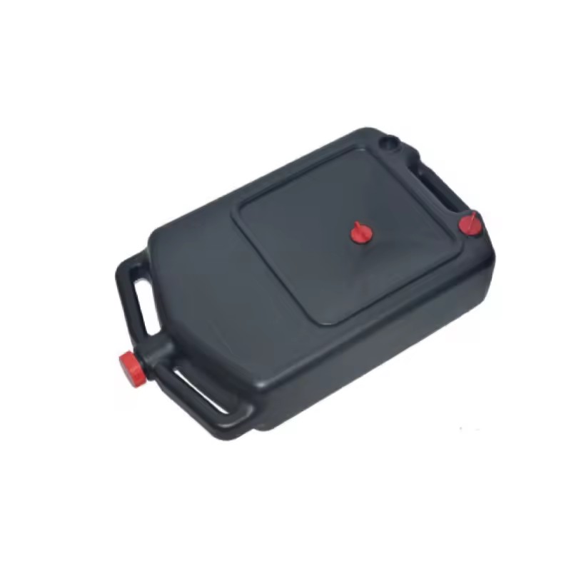 10 L Portable Oil Drain Pan & Can Herramientas Automotrices