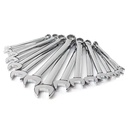 6-32mm Open End Combination Wrench Universal Large/Small Metric Ring Socket Spanner DIY OEM 45# Steel Double End Household Car