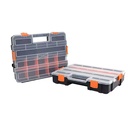 Portable Tool Organizer with Removable Dividers for Fasteners, Screws, Nails, Nuts and Bolts