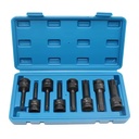 1/2Inch 8Pcs Torx Bit Star Socket Square Drive Set T20 T25 T30 T40 T45 T50 T60 T70 CR-MO Impact Socket Bit