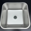 Wholesale Commercial Sink Stainless Steel Single Bowl Metal Stainless Steel 201 304 Sinks for Restaurant Hotel