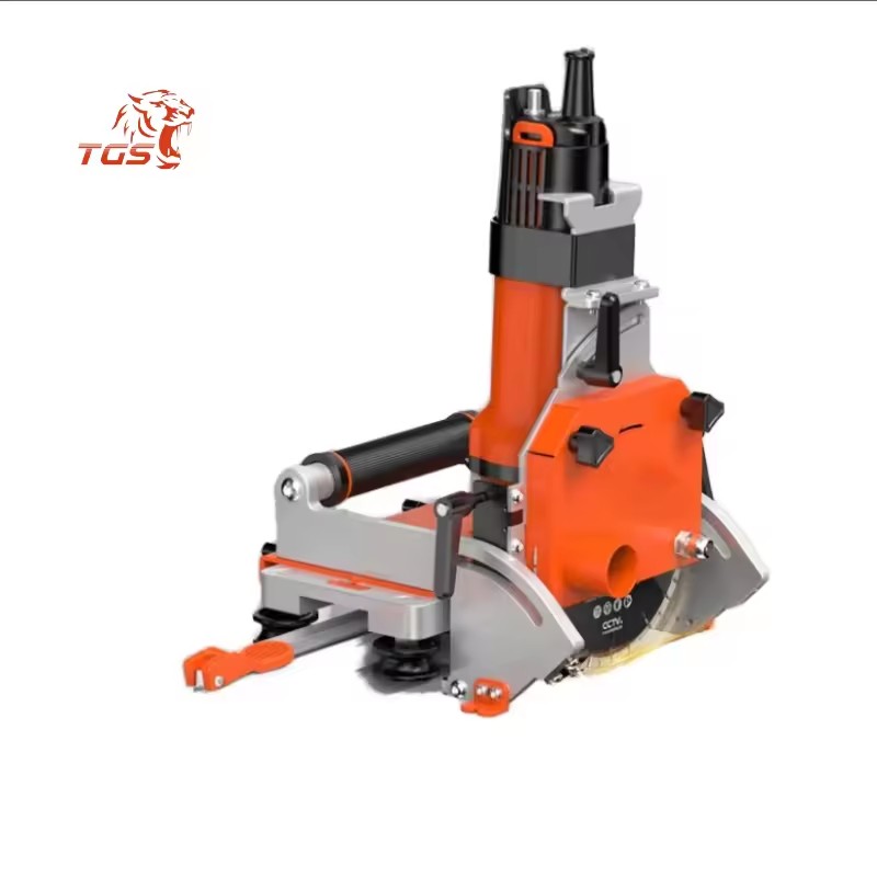 TGS Electric Tile Cutting Machine Base High-Precision Track Sliding Blade Brushless Motor Model TDZ1-120 220V for Oblique