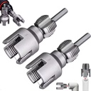TGS Carbon Steel Core Drill Bit Pipe Threading Tool Integrated Internal/External PVC Pipe Thread Cutting