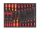 25PCS EVA Foam Screwdriver Tool Set Electrical Screwdriver Kit