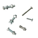 Carbon Steel Furniture Bolts Hex Nut Secure Attachment Cable Installation Screws for Home Decor Metric Measurement Copper Nickel