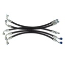 Customizable High-pressure Hydraulic Excavator Oil Pipe Fittings Rubber Hose Assembly With Steel Wire Wrap Oem Supported