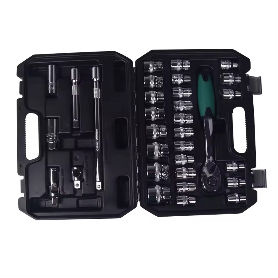 1/4 Inch Hex Socket Set- Brand Hard Case Package Hand Tools
