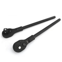 Heavy Duty 3/4 and 1 Inch Industrial Grade Quick Release Ratchet Socket Wrench Spanner With Long Handle