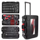408Piece Heavy Duty Mechanic Tool Set Storage Case Hand Tools Including Combination Home Automotive Bike Projects