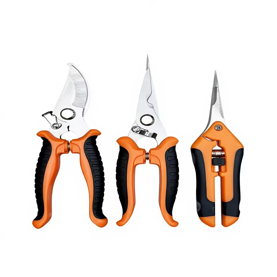 Pruning Shears Gardening Scissors Set Multi-Purpose Stainless Steel Tools Multi-Color Bonsai Orchards Flowers Fruit Trees PH227