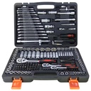 BNYA 216 Pcs 1/4" & 1/2" & 3/8" Professional Mechanical Repair Socket Wrench Set Full Automotive ToolBox Car Repairing Hand Tool