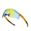 Cross-Border New Style Frameless Cycling Goggles Wind-Resistant Sand-Proof One-Piece Design Interchangeable Lenses for Men Women