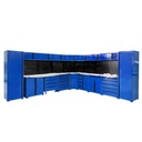 Heavy-Duty Steel Tool Cabinet Storage System Professional Workshop Workbench with Multi-Drawers and Locking System