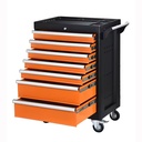 Strong and Durable Classic 7-drawer Design Roller Trolley for Customized Colors