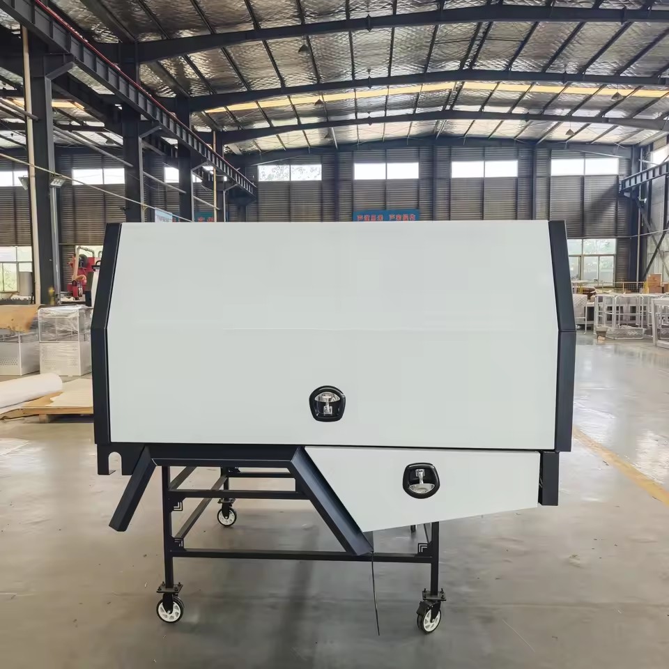 Trailer Pickup Aluminum UTE Tray and Canopy Truck Tool Box With Drawer