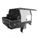 Dual Cab Aluminum Ute Tray Canopy 4x4 Pickup Truck Heavy Duty Utility Storage Body OEM Supplier Canopy004