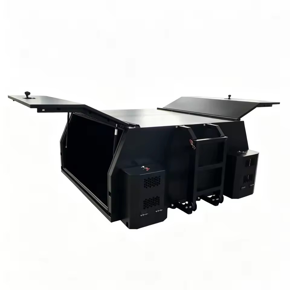 Alloy Ute Canopy for Toyota Hilux Pickup Customizable Waterproof Tray Canopy Model Canopy004