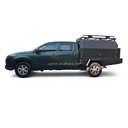 Customizable Aluminum Ute Tray and Canopy004 Dual Cab 4x4 Pickup Truck with Tool Storage System