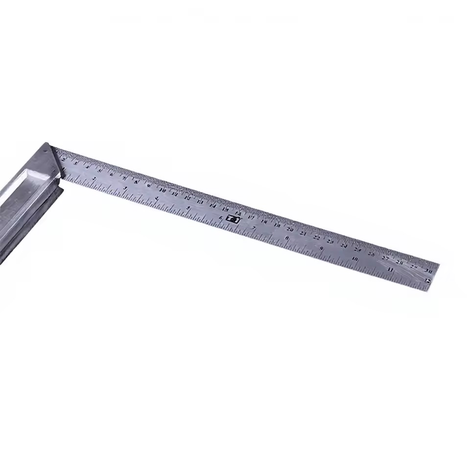 Stainless Steel Angle Ruler 30 Cm Metal Right Angle Tool For Woodworking And Masonry