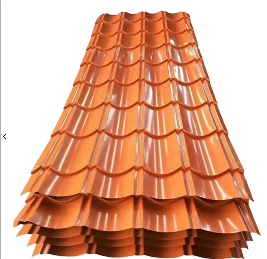Factory Price PPGI Galvanized Galvalume Corrugated Steel Sheets Color-Coated Corrugated Steel Plate Steels Roofing Sheets
