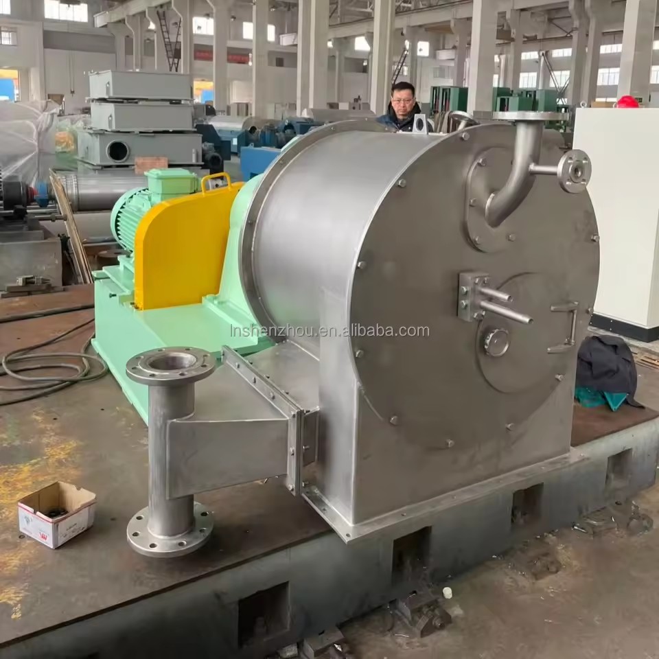 Chemical Industry 2 Stage Pusher Centrifuge Machine Mineral Salt Separator Centrifuge & Separator