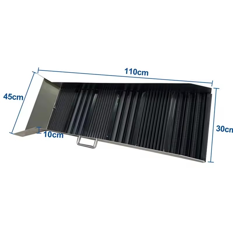 Custom Size and Design Simple Gold Mining Aluminum Alloy Sluice Box Washing Machine Mineral Separator for Gold Panning Kit