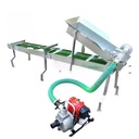 Mini Gold Washing Machine Separator Gold Sluice Box Set Cost-Effective Automatic Gasoline Mineral Separation