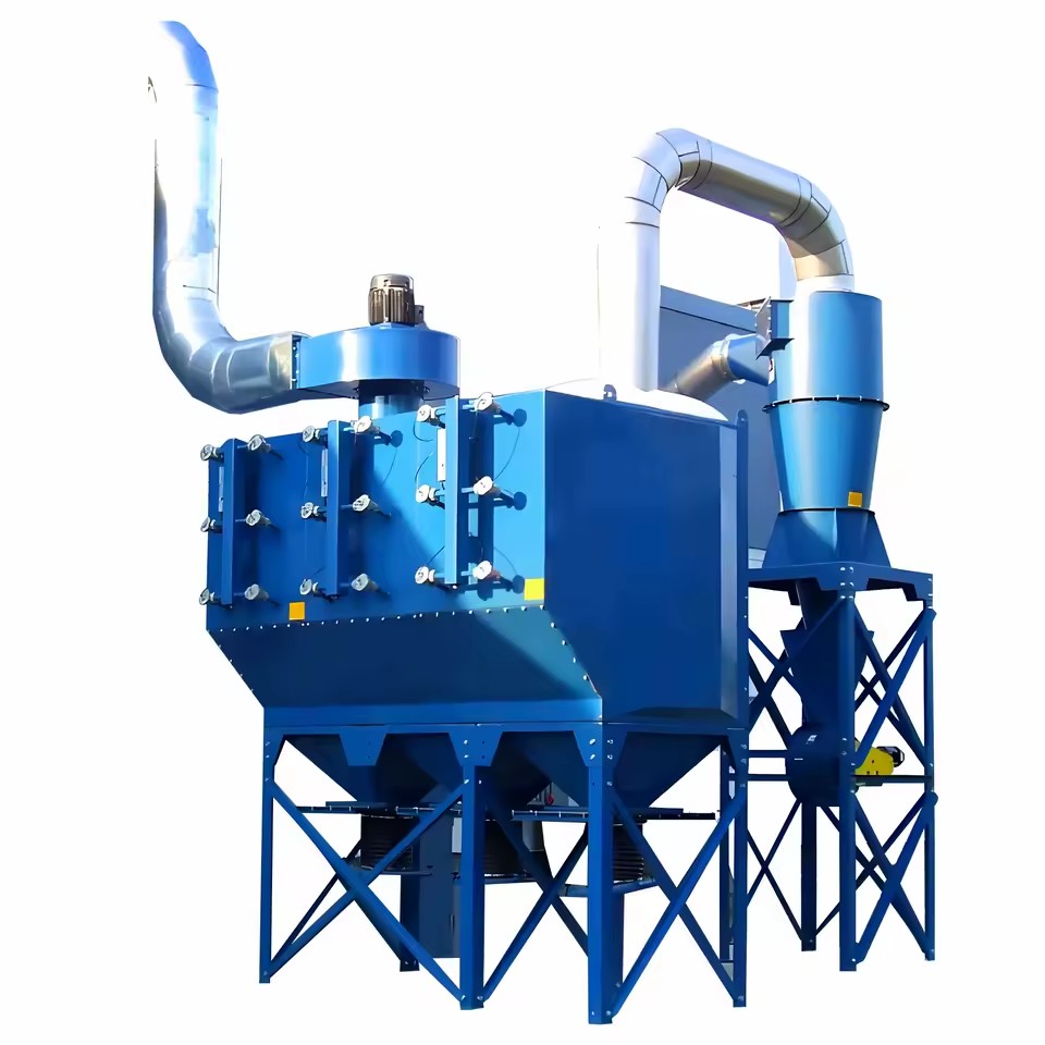 New Mineral Separator Air Cyclone Powder Separator Air Classifier with Ultra-Fine Dust Collector 99.99% Efficiency Carbon Steel