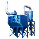 New Mineral Separator Air Cyclone Powder Separator Air Classifier with Ultra-Fine Dust Collector 99.99% Efficiency Carbon Steel