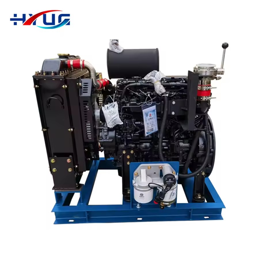 Pressure Plunger Pump Portable Power Plc Automatic Control Unit Pipe Jacking Oilfield diesel Engine Hydraulic Station