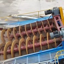 High Efficiency Gold Iron Ore Spiral Classifier High-Performance AC Motor 100t/h Mineral Separator for Dewatering
