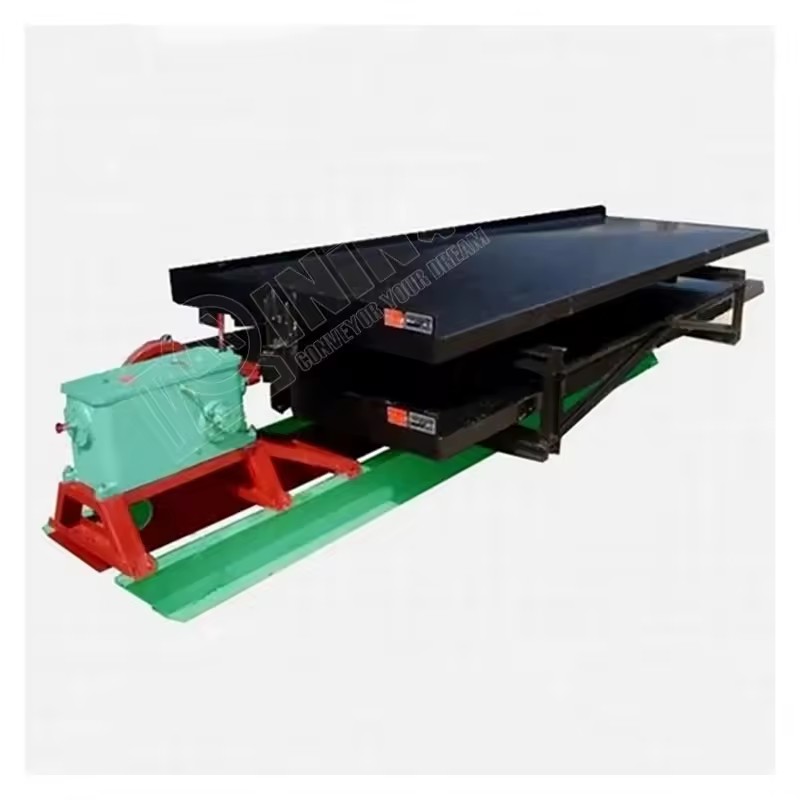 6S Cassiterite Tin Ore Shaking Table Tailings Recovery Mineral Separator for Copper Tungsten Gold Silver Processing
