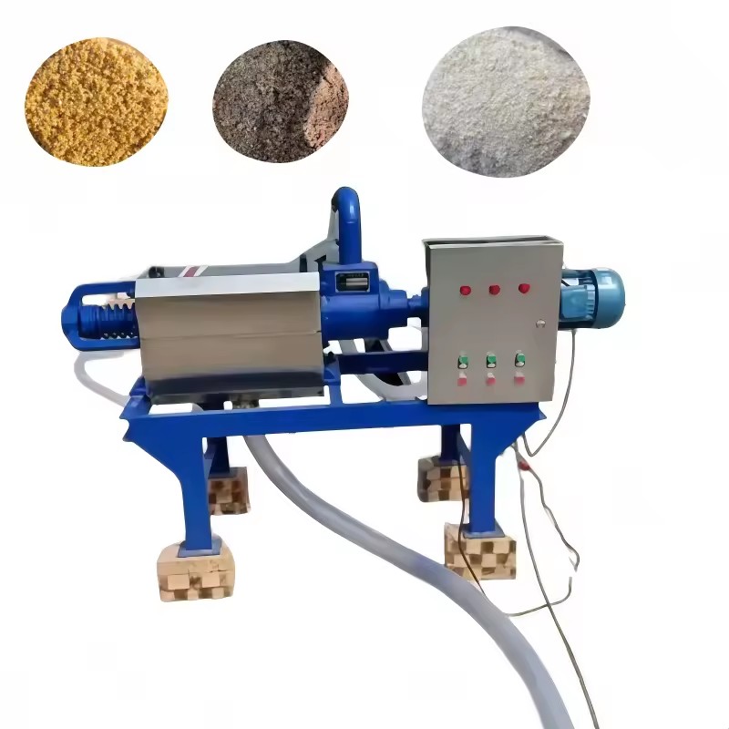 Efficient Wet-dry Separation Mineral Sand Separator Biogas Residue Separator Rice Husk Separator Power