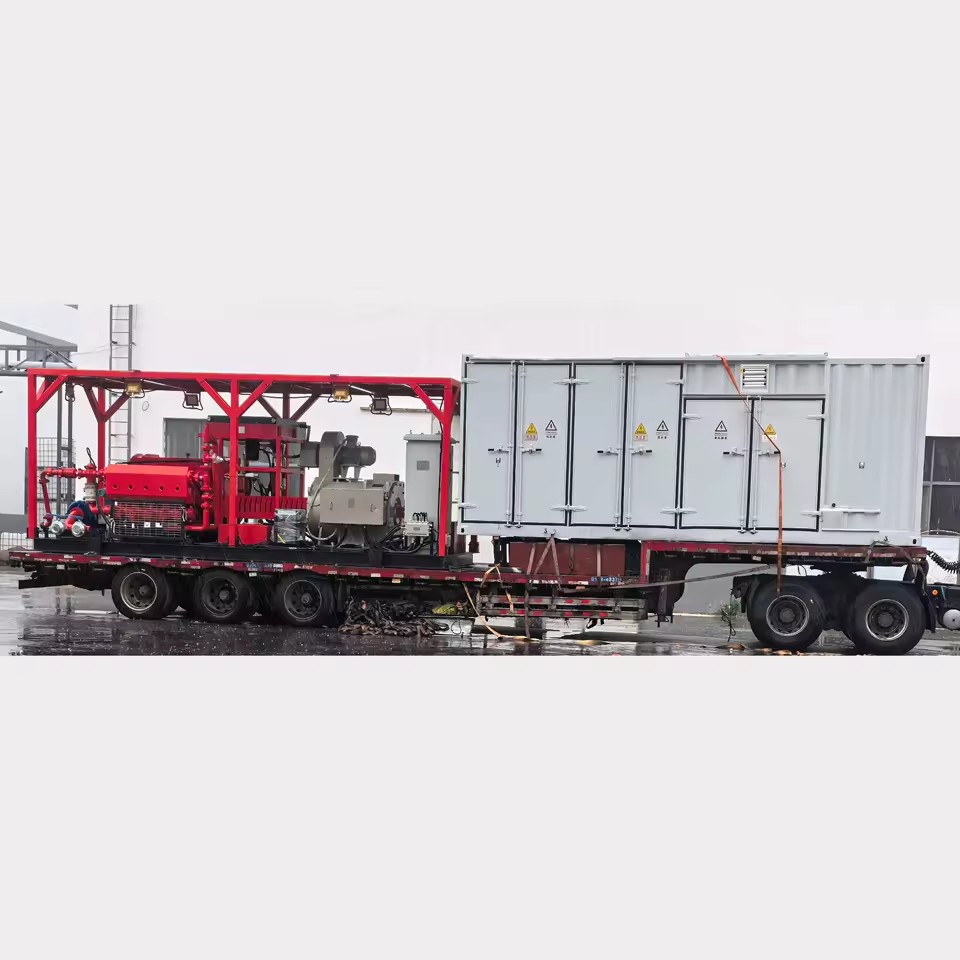 FRSTEC 2500 HP Quintuplex Pump Unit with Electrical Motor Oilfield Use Core Component Engine for Fracturing Truck