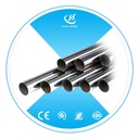 304 Stainless Steel Round Tube/Pipe 6mm-530mm OD Mirror Finish Stock Length with Bending & Welding Services