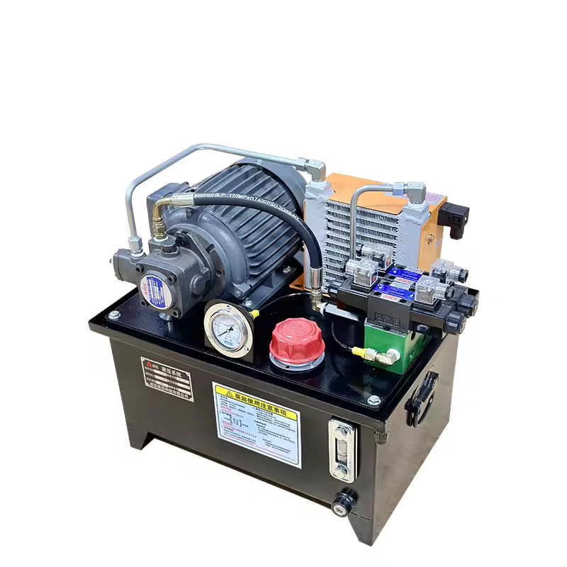 Hydraulic System Oil Station 075 KW/22 kW Compact Pump-mounted Upright Unit