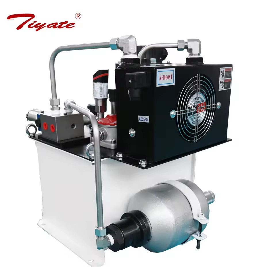 High-Pressure Oil Pump Custom Industrial Power Unit Hydraulic Station System Assembly