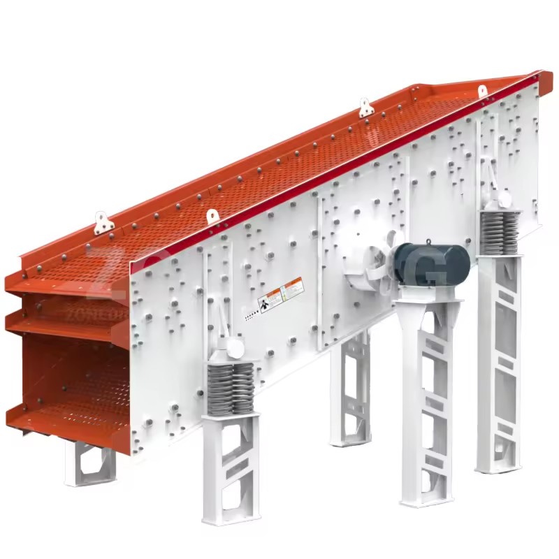 Small Mining Multi-Layer Vibrating Screen Customisable Sand and Gravel Separator Machine