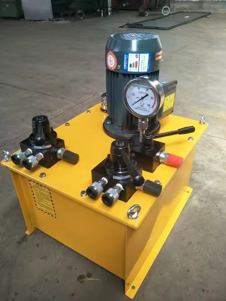 Electric Oil Pump Station YD Brand 75KW 70Mpa 40L/Min Hydraulic Power Units New Condition with 1 Year Warranty Pressure